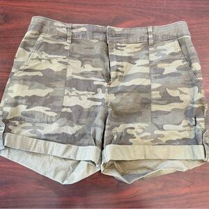 Sanctuary Camouflage Cargo Shorts
